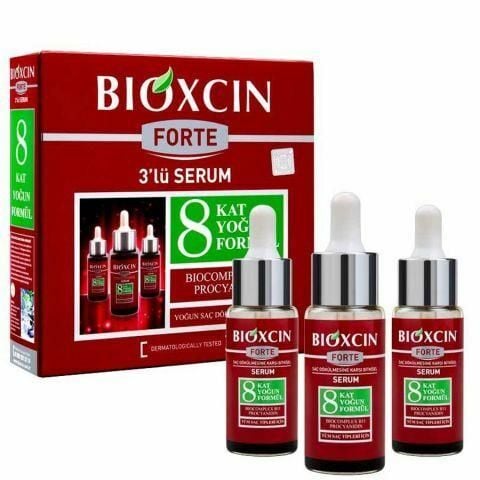 Bioxcin Forte Yoğun Saç Dökülmesine Karşı Bitkisel Serum 3x50 ml