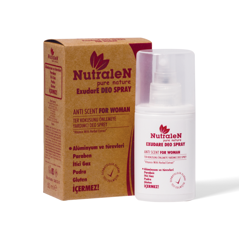 Nutralen Exudare Anti Scent Kadın Sprey Deodorant 50 ml