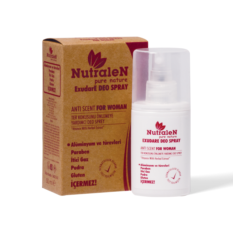Nutralen Exudare Anti Scent Kadın Sprey Deodorant 50 ml