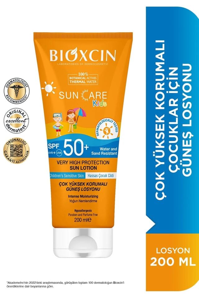 Bioxcin 50 Faktör Çocuk Güneş Losyonu 200 ml