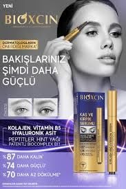 Bioxcin Kolajen ve Hyaluronik Asit İçerikli Kaş ve Kirpik Serumu 3 ml