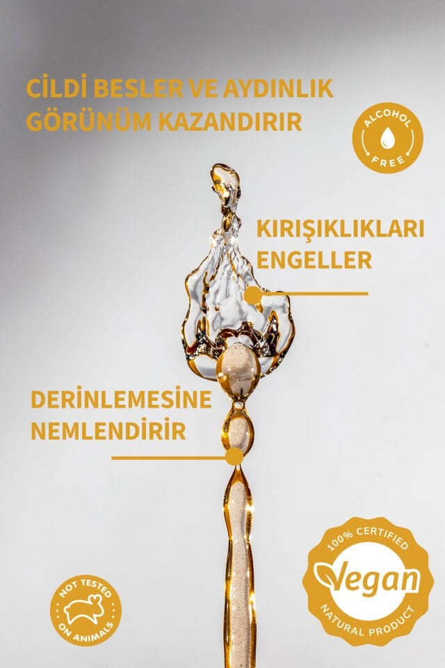 Lucille Vitamin C Serum - Kolajen İçerikli( Özel Vegan İçerik ) 30 Ml