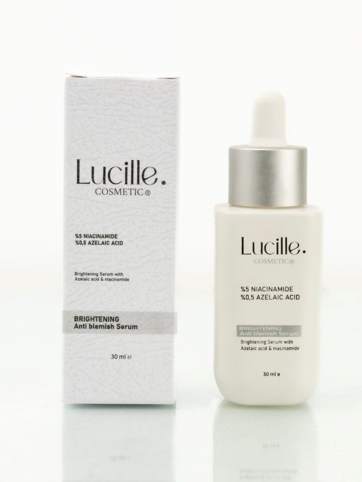 Lucille Aydınlatıcı Leke Serumu - Niacinamide İçerikli ( Özel Vegan İçerik) - 30 Ml