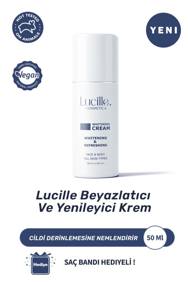 Lucille Beyazlatıcı Ve Yenileyici Krem 50 ml ( Arbutin Içerikli ) Yüksek Etki