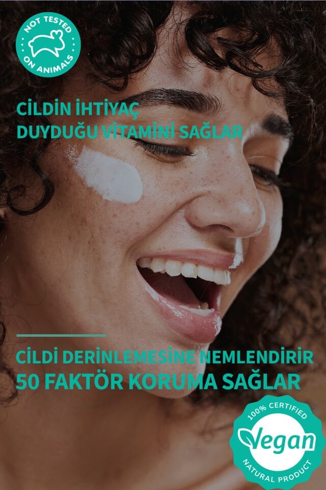 Lucille %100 Vegan Nemlendirici Etkili Stick Güneş Kremi - 25 gr - 50 Spf - Uva Uvb